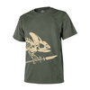 Helikon - Koszulka T-Shirt Full Body Skeleton - Olive Green