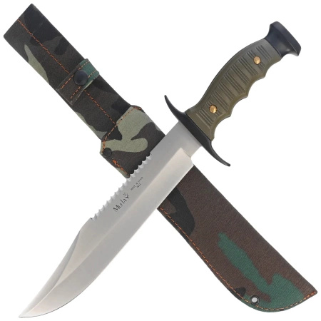 Nóż bowie Muela Green ABS Satin 420H (7222)