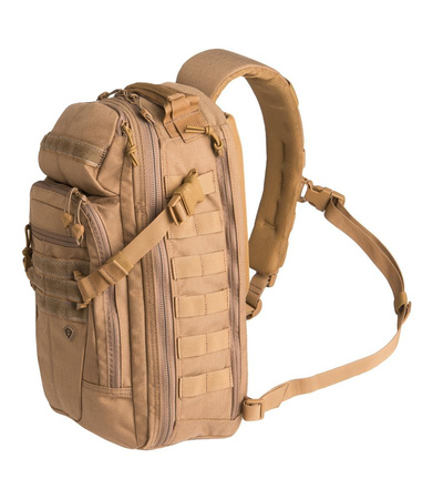 Plecak First Tactical Crosshatch Sling 19L Coyote 180011 