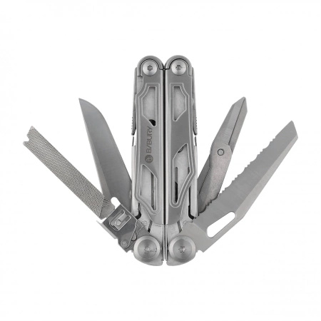 Multitool Bibury Pliers Pro Silver - 19 narzędzi