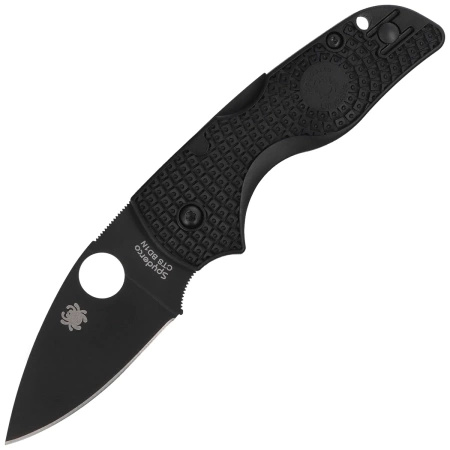 Nóż składany Spyderco Lil' Native Lightweight Black FRN, Black DLC CTS BD1N by Eric Glesser (C230PBBK)