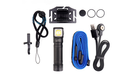 Latarka czołowa SkilHunt H04R RC High CRI z akumulatorem