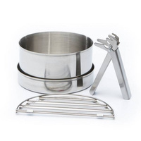 Zestaw do gotowania Kelly Kettle Cookset LARGE - Stalowy
