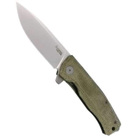 Nóż składany LionSteel Myto, Green Micarta, Satin M390 by Molletta (MT01 CVG)