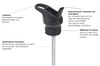 Butelka turystyczna Klean Kanteen Classic (Flip Sport Cap) 800ml Black