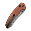 Nóż składany Civivi Sixgill Guibourtia Wood, Damascus by Gavko Knives (C24050-DS1)