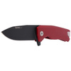 Nóż składany LionSteel ROK Aluminium Red, Black Blade (ROK A RB)