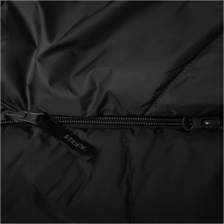 Alpinus - Śpiwór Fiber Pro 1300 dla praworęcznych - antracytowy