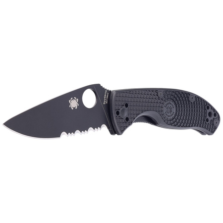 Nóż składany Spyderco Tenacious FRN Black, Black Blade Spyder (C122PSBBK)