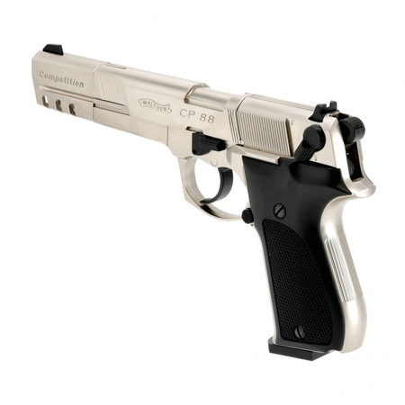 Walther - Wiatrówka Pistolet CP88 Competition nikiel 4,5 mm diabolo CO2