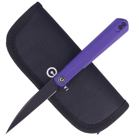 Nóż Civivi Knife Clavi Purple G10, Black Stonewashed Nitro-V by Ostap Hel (C21019-2)