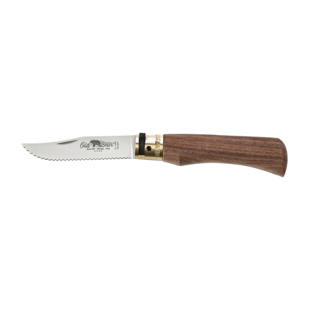 Nóż składany Antonini Old Bear Classical Wavy 210 mm - walnut