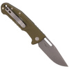 Nóż FOX New Smarty OD Green Aluminium, Stonewashed N690Co by Stefano De Lorenzii (FX-503 ALOD)