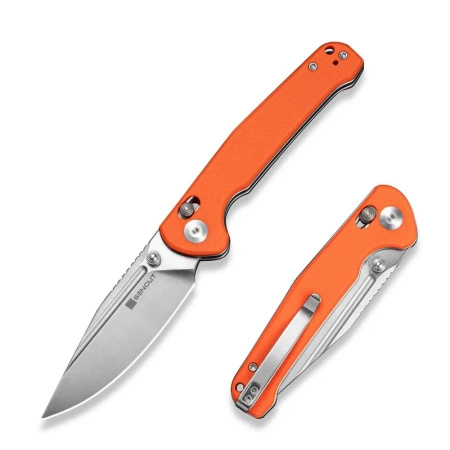 Sencut - Nóż składany Glenspar Orange G10, Satin 9Cr18MoV (S25046-1)