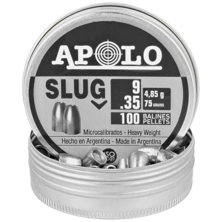 Śrut Apolo Slug 75 9 mm, 100 szt. 4.85g/75.0gr (19307)