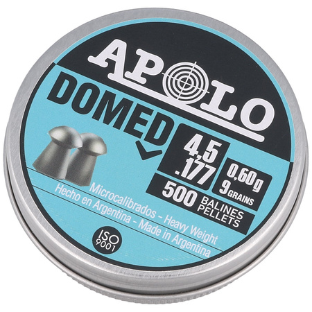 Apolo - Śrut Domed 4.5 mm, 500 szt. 0.60g/9.0gr (19913)