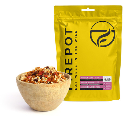 Firepot - Liofilizat Danie Chilli non Carne z ryżem, 535g/485kcal