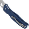 Nóż składany Spyderco Bodacious Cobalt Blue G10, Satin CPM SPY27 by Sal Glesser (C263GPCBL)