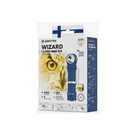 Latarka Armytek Wizard C2 Pro Max LR White Finland Edition 4150 lm