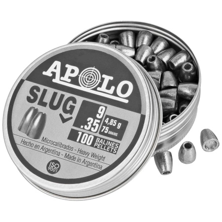 Śrut Apolo Slug 75 9 mm, 100 szt. 4.85g/75.0gr (19307)