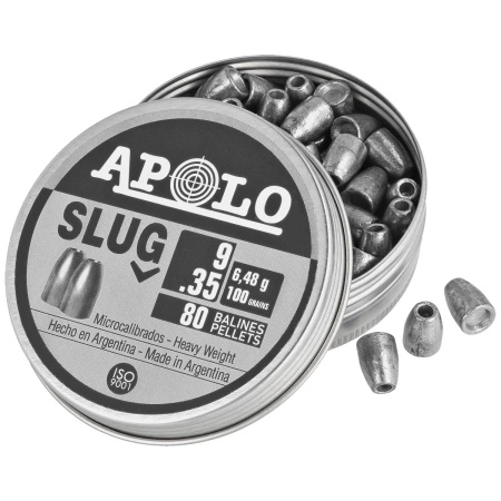 Śrut Apolo Slug 100 9 mm, 80 szt. 6.48g/100.0gr (19308)