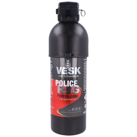 Gaz pieprzowy KKS VESK Police RSG Gel 750ml Cone (12750-H V)