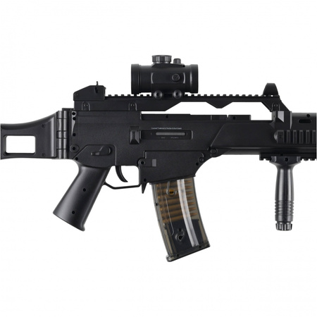 Heckler&Koch - Replika karabinek ASG G36C metalowa lufa 6 mm