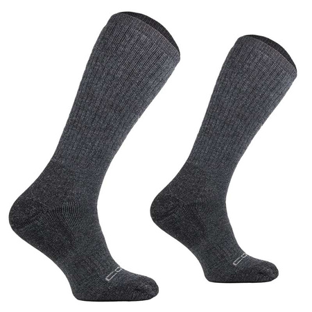 Comodo - Skarpety turystyczne STWA Alpaca grube - ciemnoszare