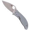 Nóż składany Spyderco Alcyone G-10 Grey, CTS-BD1N Plain (C222GPGY)