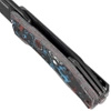 Nóż składany LionSteel Nano  Nebula Fat Carbon, Old Black MagnaCut (NA01 NB)
