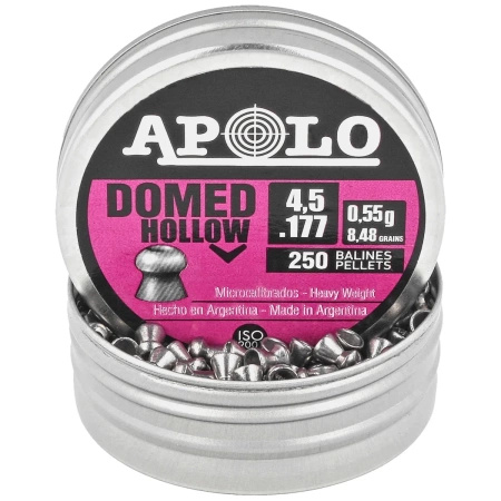 Śrut Apolo Domed Hollow 4.5 mm, 250 szt. 0.55g/8.48gr (19202)