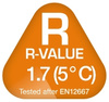 Robens - Materac dmuchany z pompką - Aircore 60 - Yellow