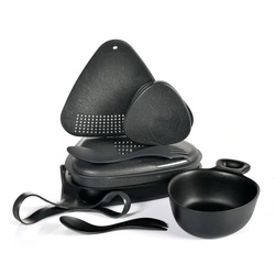 Zestaw turystyczny Light My Fire - Outdoor MealKit BIO - slatyblack