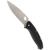 Nóż składany Spyderco Resilience G-10 Black Plain - C142GP