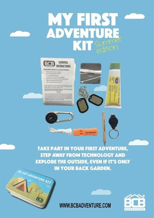 Zestaw Survivalowy BCB - My First Adventure Tin
