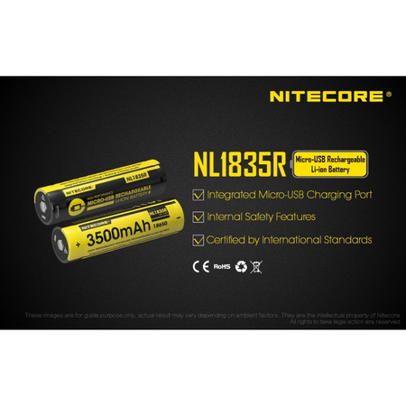 Akumulator Nitecore NL1835R 3500mAh