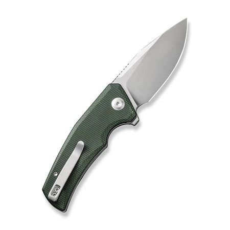 Nóż składany Civivi Regulatron Green Canvas Micarta, Satin Nitro-V (C23006-2)