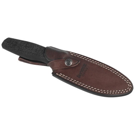 Nóż LionSteel Acha Black Burlap Micarta, Satin Niolox by Molletta (AH BLB)