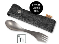 Spork tytanowy z etui Light My Fire Spork O Titanium Kit 4218101110
