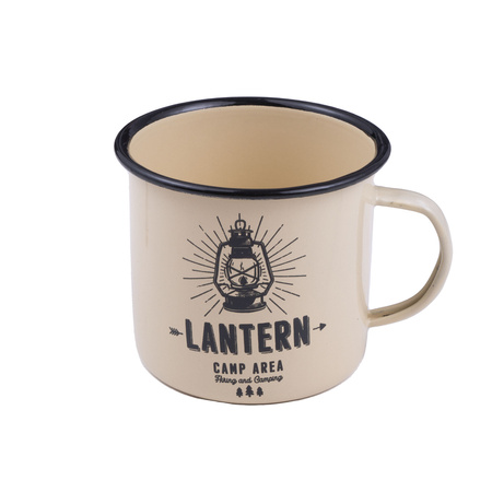 Fosco Industries - Kubek emaliowany - Outdoor Lantern