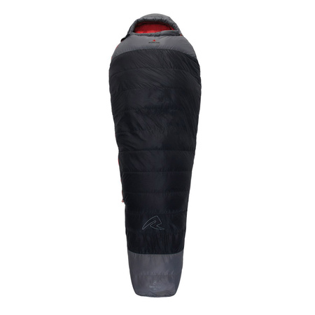 Robens - Śpiwór puchowy Serac 300 dla praworęcznych (-4°C) - czarny