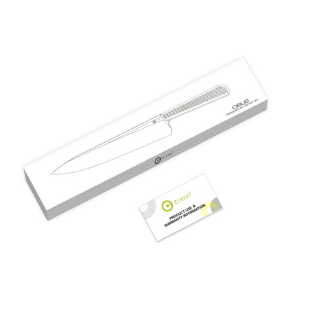 Nóż kuchenny Civivi Chef Knife Milled Black G10, Satin 14C28N (C23048-1)