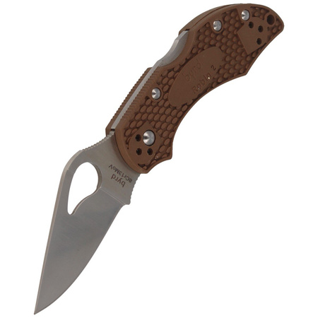 Nóż składany Spyderco Byrd Robin 2 FRN Brown Plain (BY10PBN2)