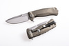 Nóż składany LionSteel SR22 Titanium Bronze, Satin Blade (SR22 B)