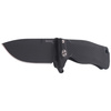Nóż składany LionSteel SR Flipper Aluminum Black / Black Blade (SR22A BB)