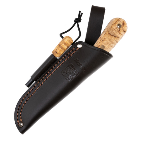 Nóż bushcraft Montanero CL135-P - Joker - Brzoza Karelska - Krzesiwo