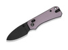 Nóż składany CIVIVI Baby Banter 2 Purple Aluminium, Black Stonewashed Nitro-V by Ben Petersen (C23074-2)