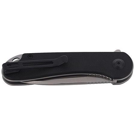 Nóż CIVIVI Elementum Flipper Black G10, Satin Finish (C907A)