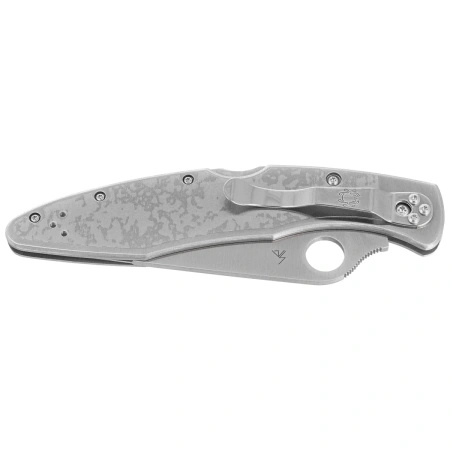 Nóż składany Spyderco Police Model Stainless Steel Plain - C07P