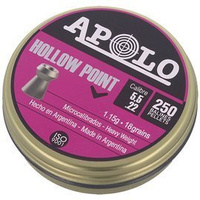 Apolo - Śrut Hollow Point 5.52 mm, 250 szt. 1.15g/18.0gr (19701-2)